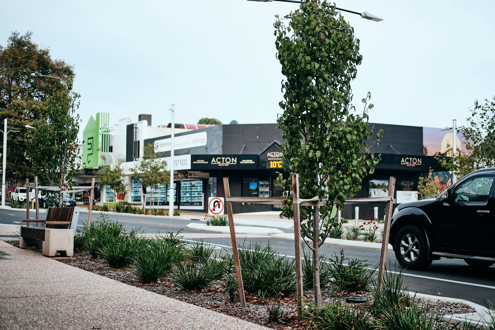 Landscape Works on the Main Street 