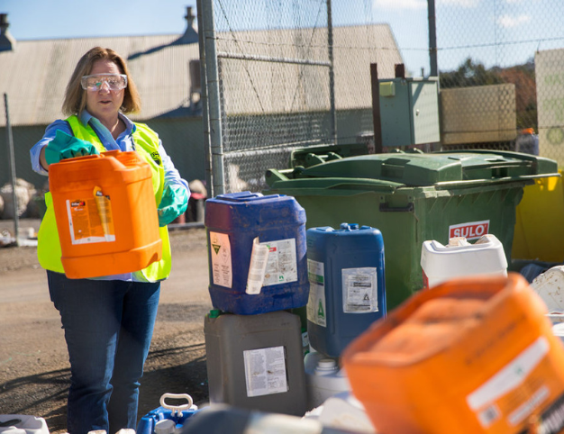 drumMUSTER recycling chemical containers