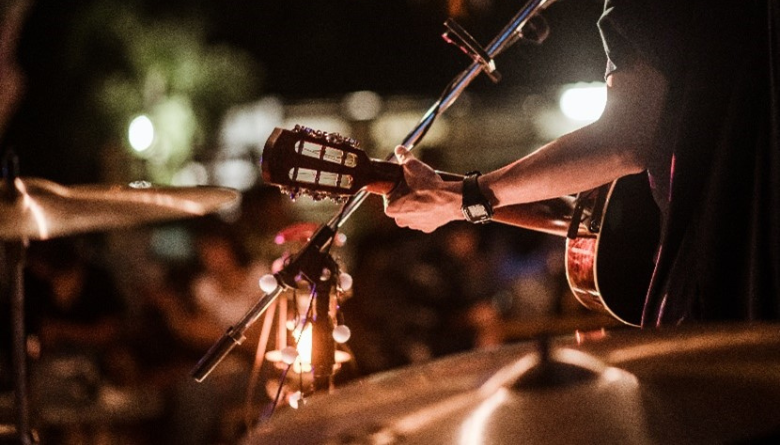 Stage is set for Footy Oval Concert